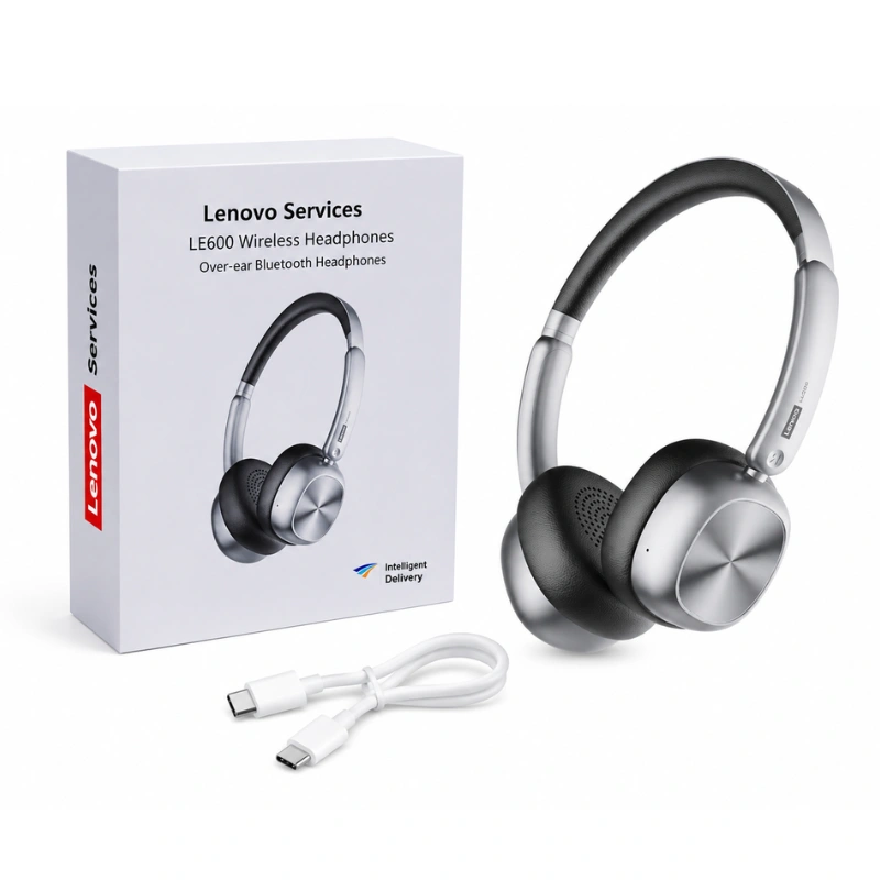 Lenovo LE600 zestaw słuchawki i kabel USB-C